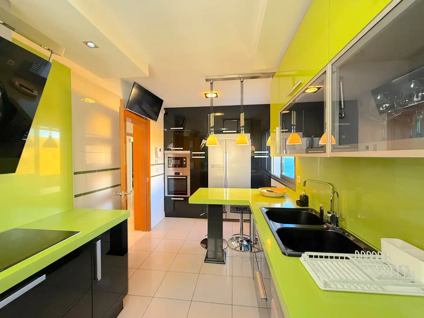 Cocina de Casa o chalet de alquiler en Santa Cruz de Tenerife con Aire acondicionado, Jardín privado y Parquet