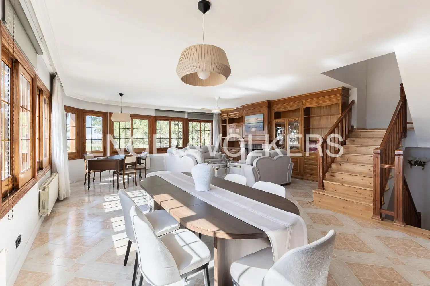Comedor de Casa o chalet de alquiler en La Pobla de Farnals con Aire acondicionado, Calefacción y Jardín privado