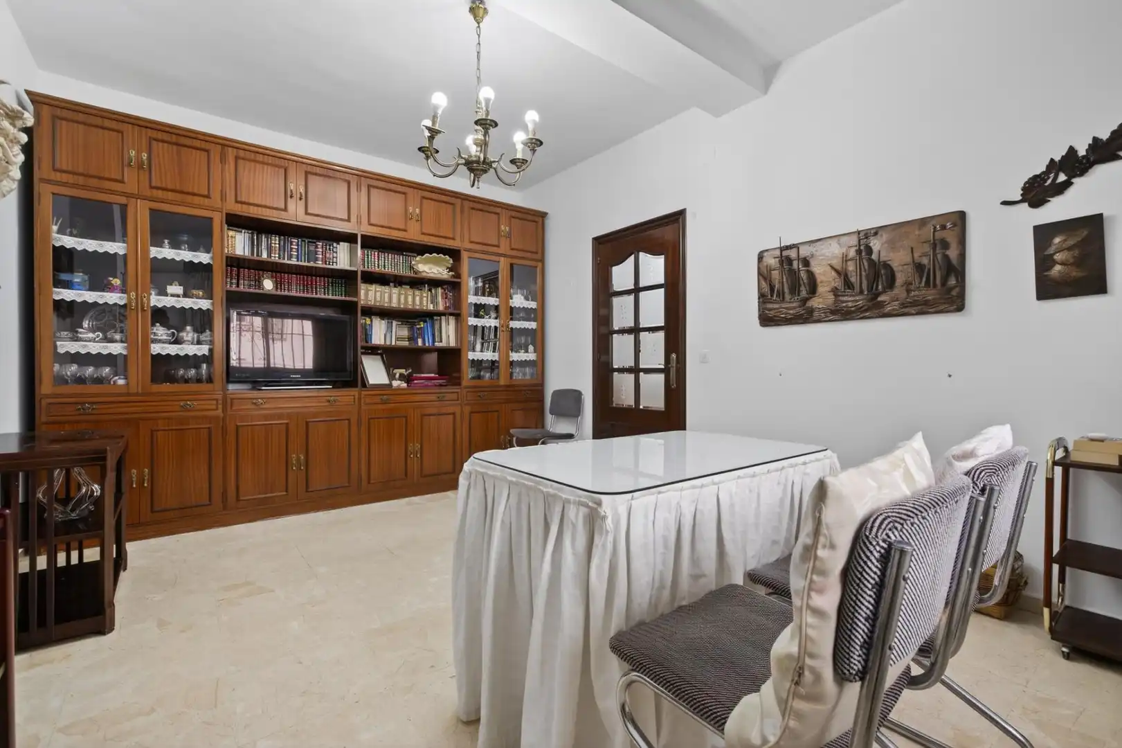 Dining room of Houses for sale in Sevilla  with Air Conditioner, Terrace and Balcony