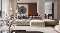 Living room of Flat for sale in  Barcelona Capital  with Private garden, Terrace and Storage room