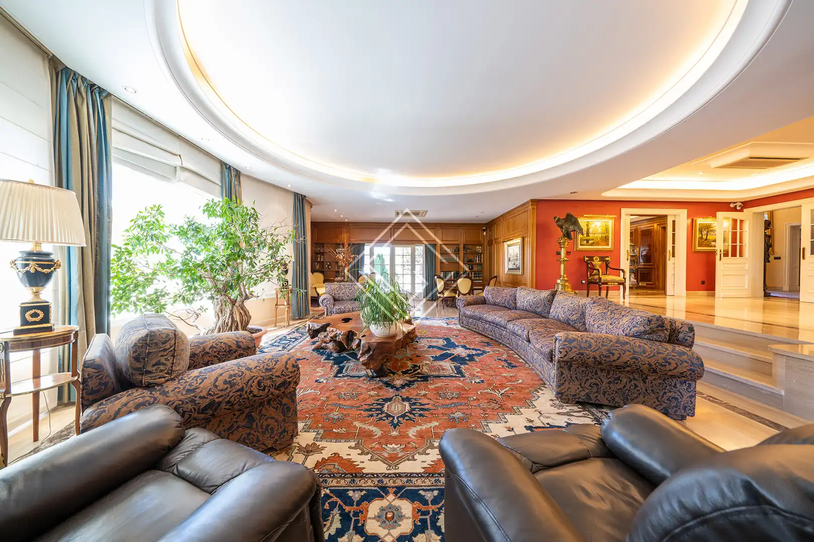 Sala de estar de Casa o chalet en venta en Algete con Aire acondicionado, Terraza y Trastero