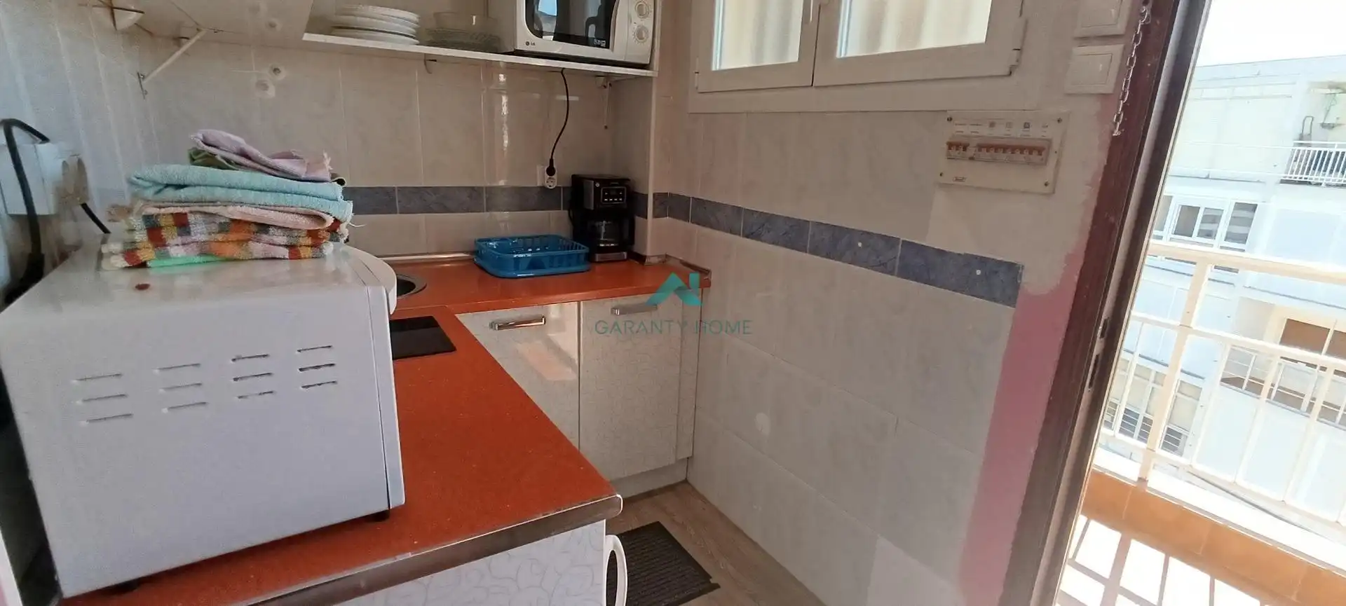 Kitchen of Study for rent in Laredo  with Private garden and Furnished