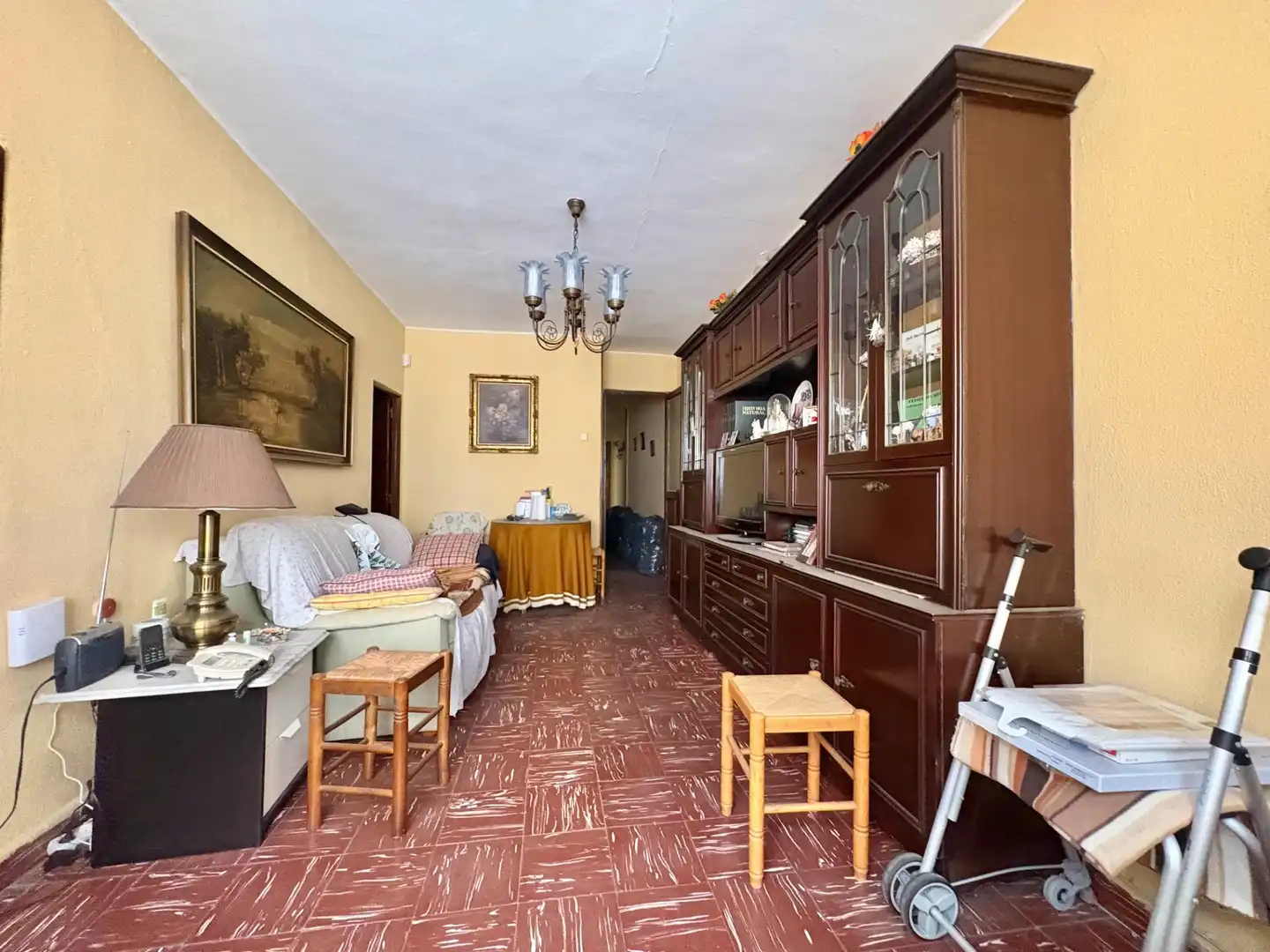 Sala de estar de Piso en venta en Málaga con Aire acondicionado