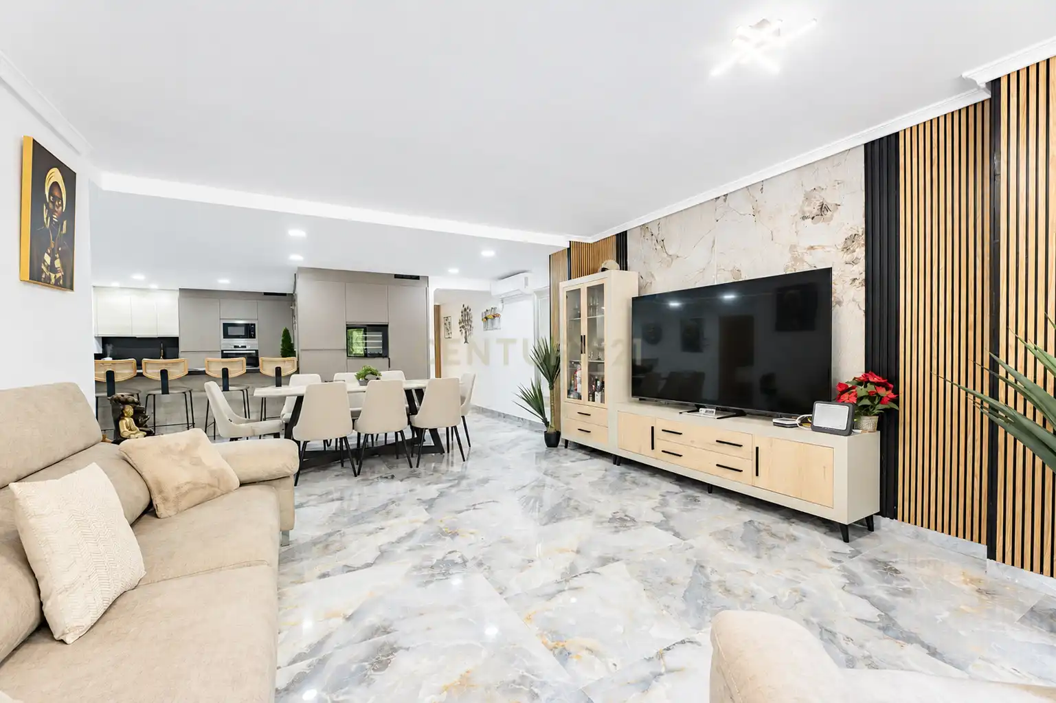 Living room of Flat for sale in Alzira  with Air Conditioner