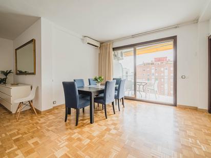 Dining room of Flat to rent in  Barcelona Capital  with Air Conditioner, Terrace and Balcony