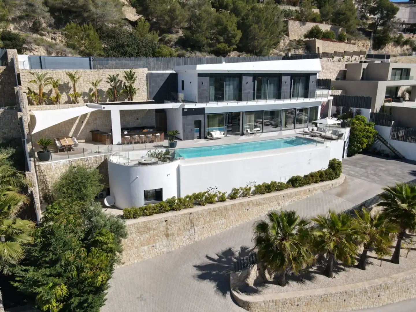 Exterior view of Houses for sale in Benissa  with Air Conditioner, Heating and Private garden