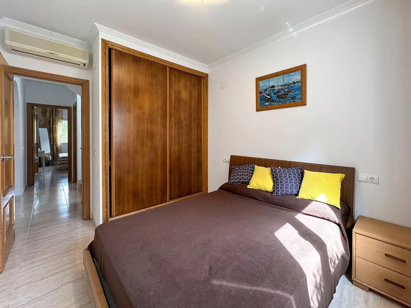Bedroom of Duplexes for sale in Calpe / Calp  with Air Conditioner, Heating and Private garden