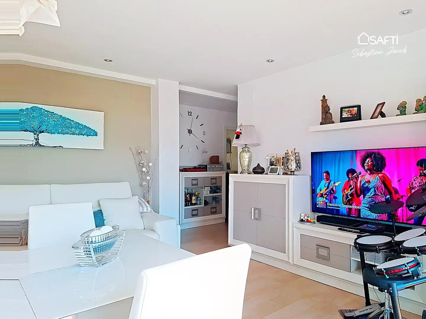 Sala de estar de Apartamento en venta en Dénia con Aire acondicionado, Calefacción y Terraza
