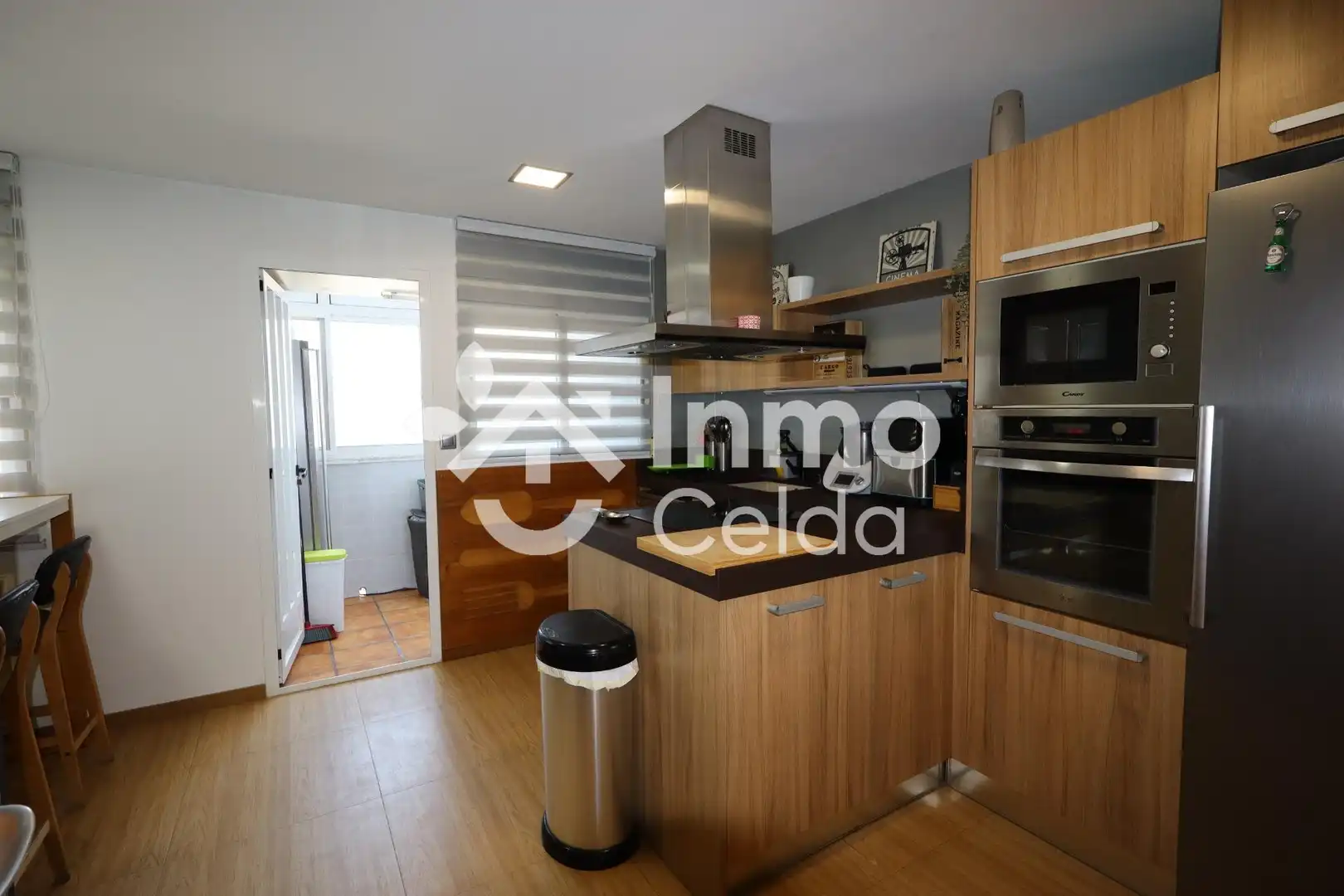Cocina de Casa adosada en venta en Chiva con Aire acondicionado, Calefacción y Jardín privado