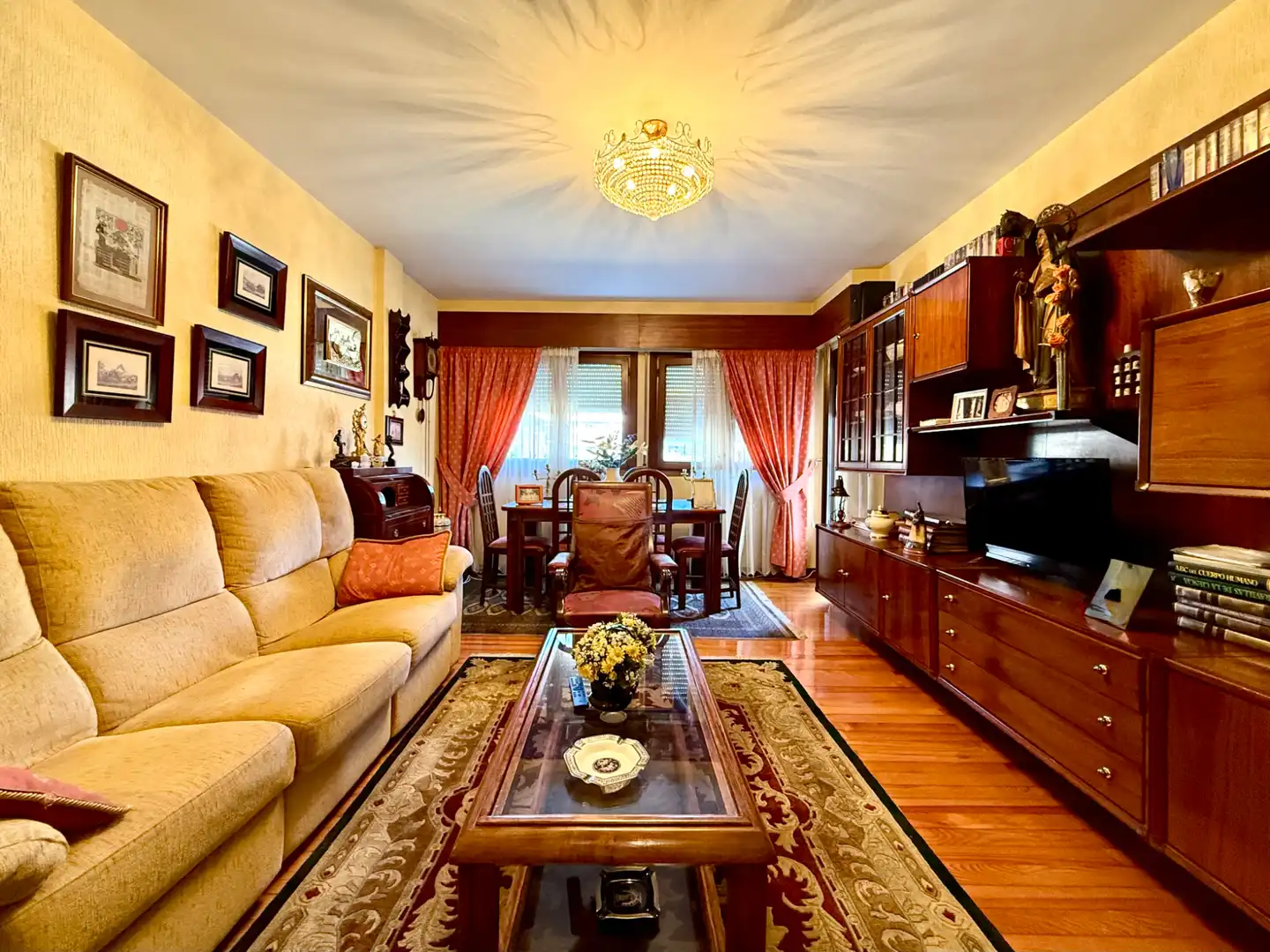 Wohnzimmer von Wohnung zum Verkauf in Hondarribia mit Heizung, Abstellraum und Balkon