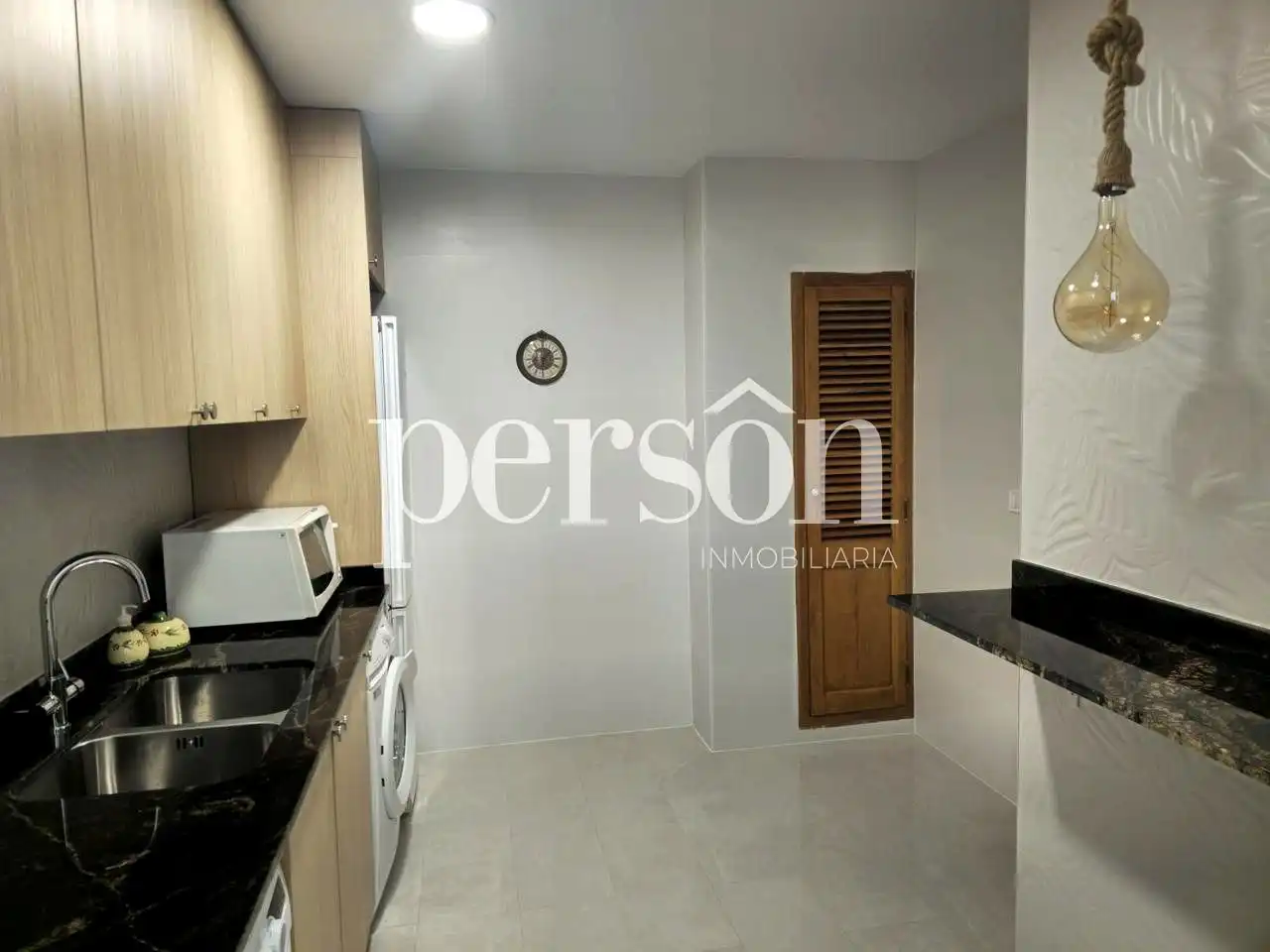 Cocina de Piso de alquiler en Valencia con Aire acondicionado y Amueblado