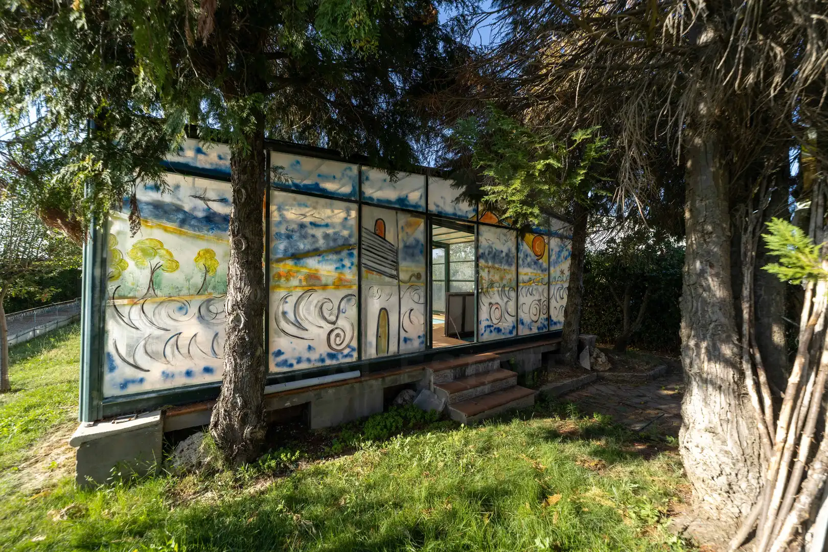 Vista exterior de Casa o xalet en venda en Chozas de Abajo amb Calefacció i Piscina