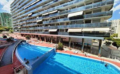 Swimming pool of Apartment for sale in Villajoyosa / La Vila Joiosa  with Air Conditioner, Private garden and Terrace