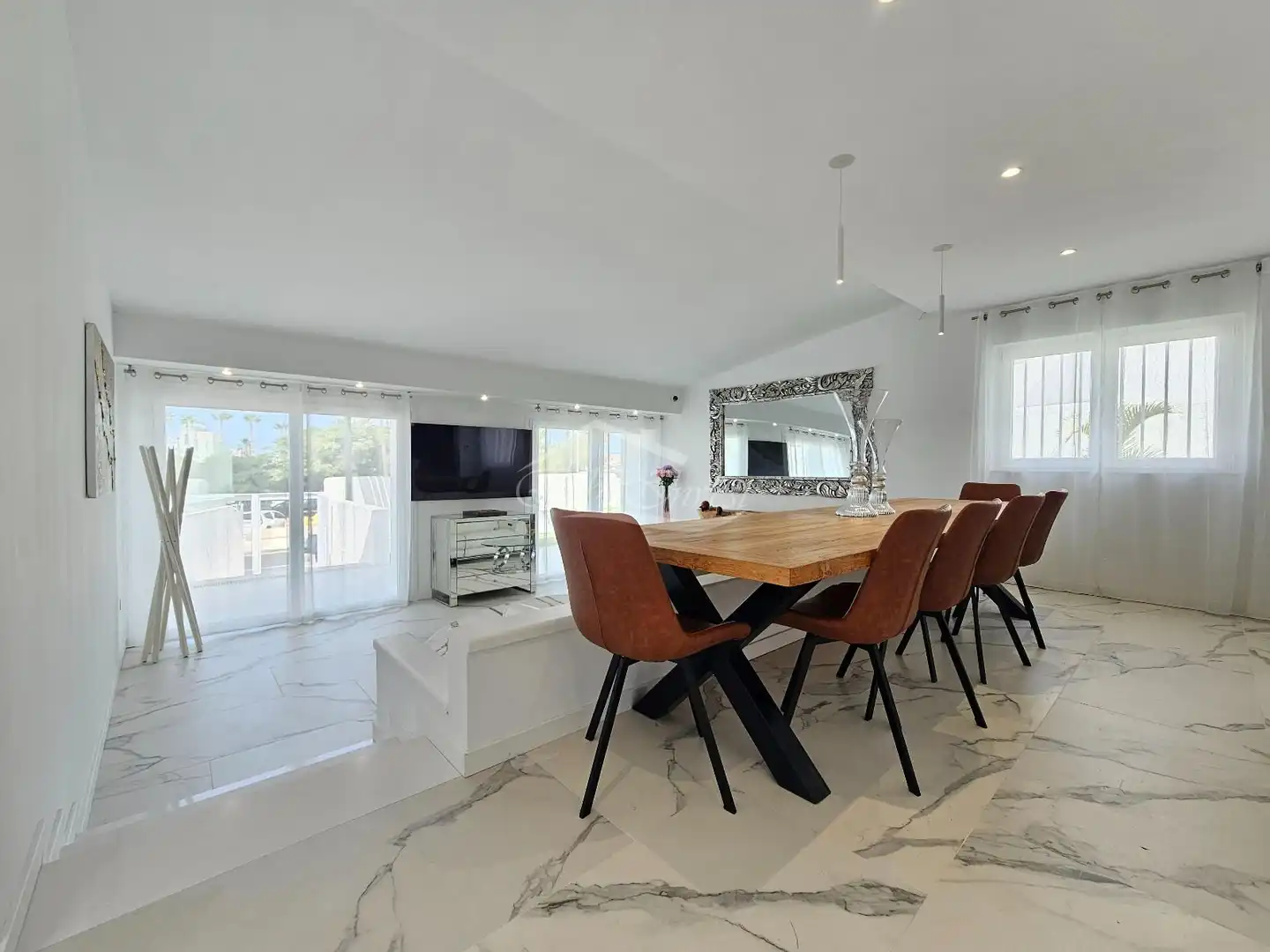 Dining room of Houses for sale in Adeje  with Air Conditioner, Private garden and Terrace