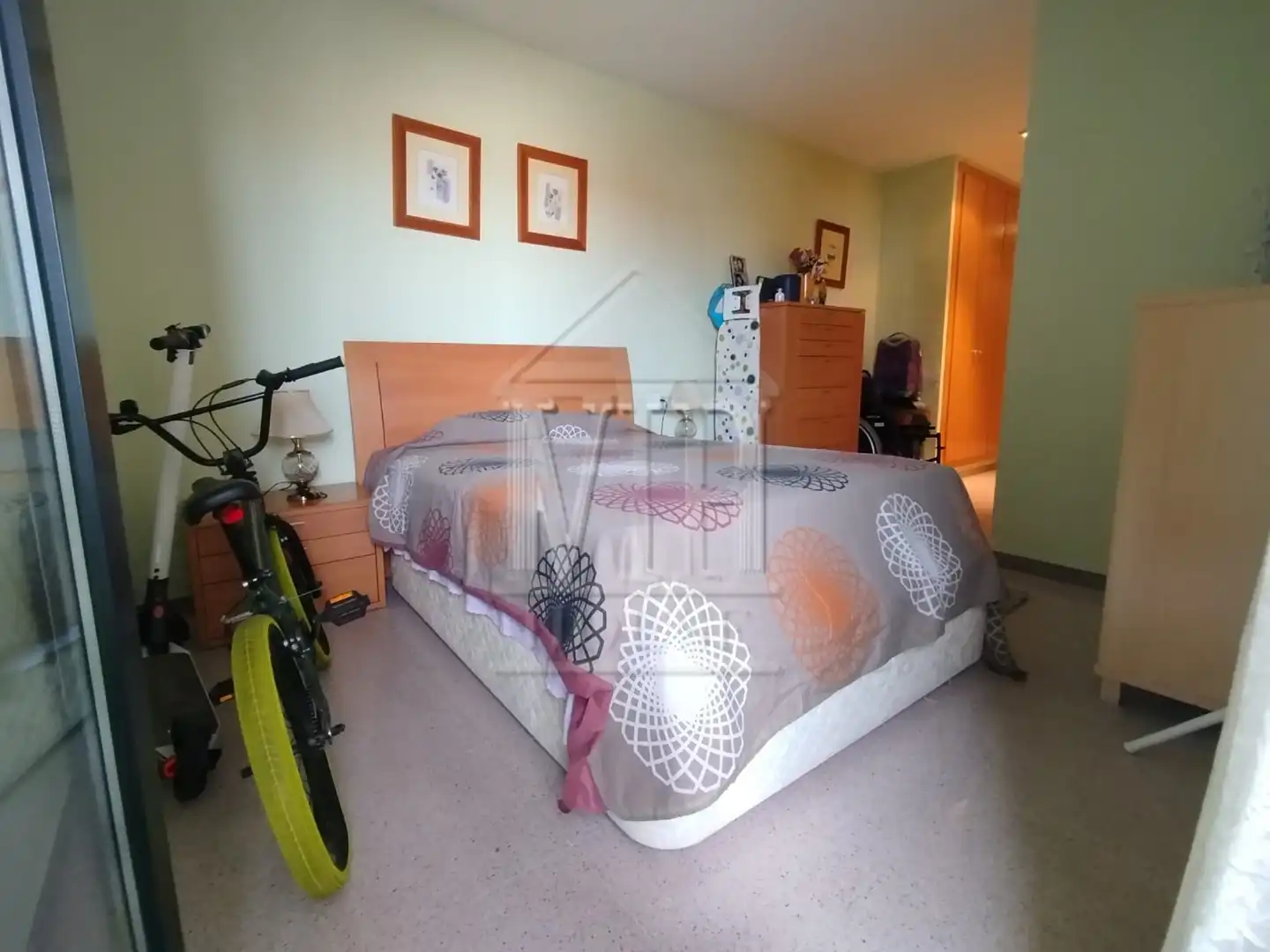 Bedroom of Flat for sale in Badalona  with Heating, Storage room and Furnished