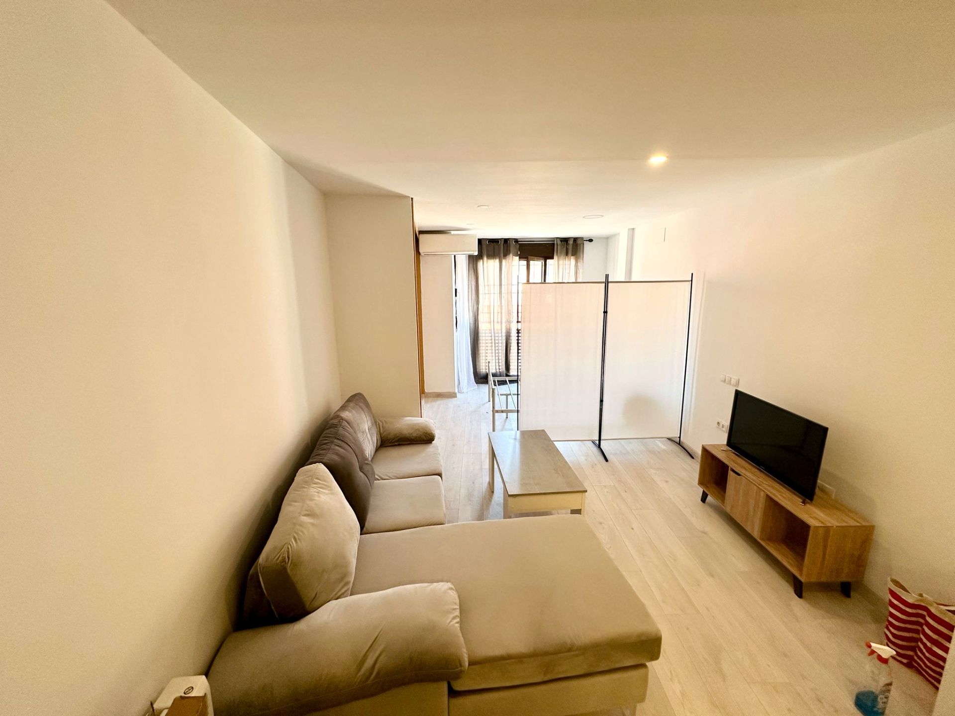 Living room of Loft for sale in Santo Domingo-Caudilla  with Air Conditioner, Furnished and Internet