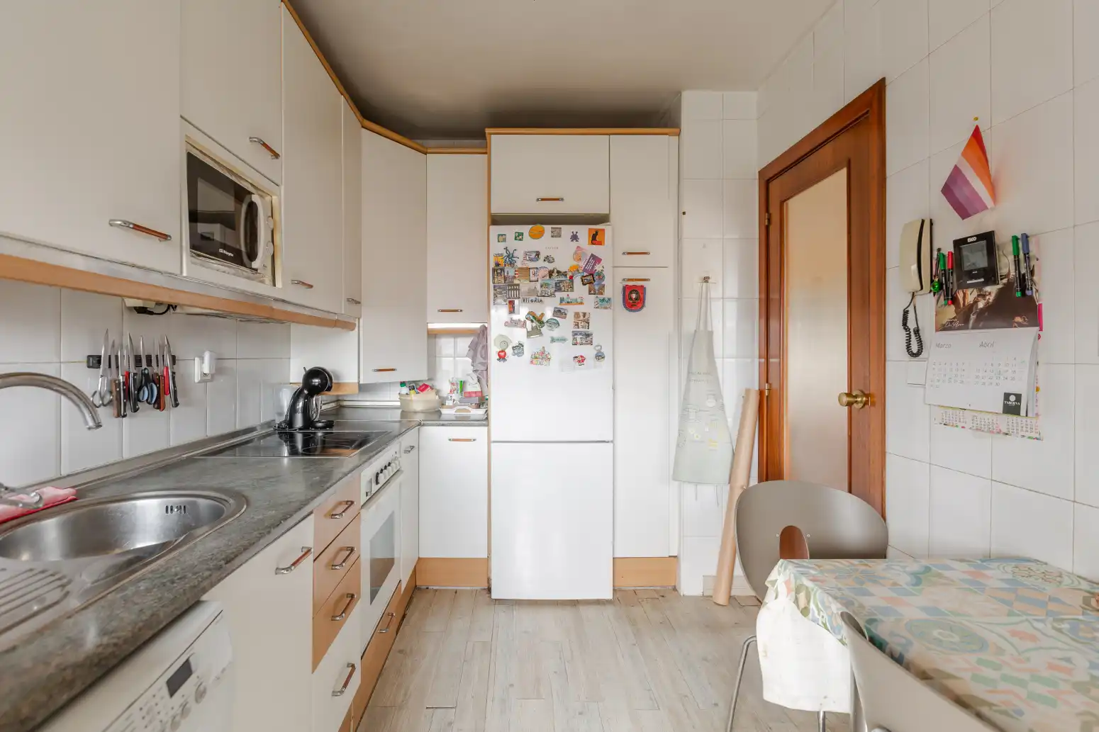 Kitchen of Flat for sale in  Pamplona / Iruña  with Heating and Parquet flooring
