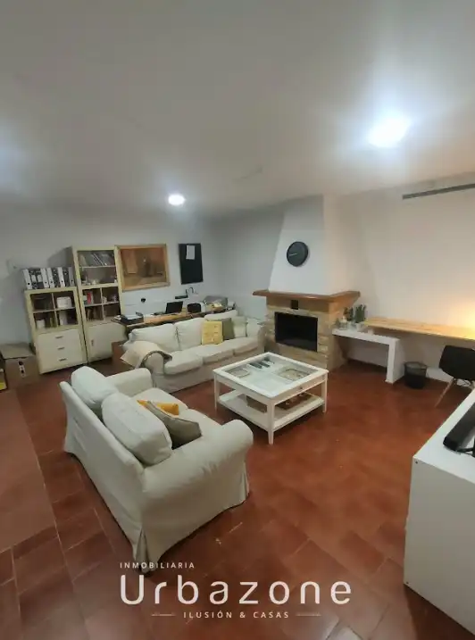 Sala de estar de Casa o chalet en venta en Mutxamel con Aire acondicionado, Calefacción y Jardín privado