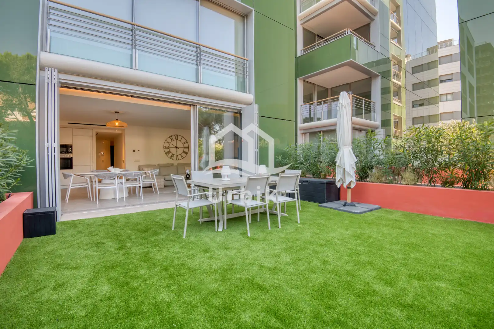 Terraza de Piso en venta en Castell d'Aro, Platja d'Aro i s'Agaró con Aire acondicionado, Jardín privado y Terraza