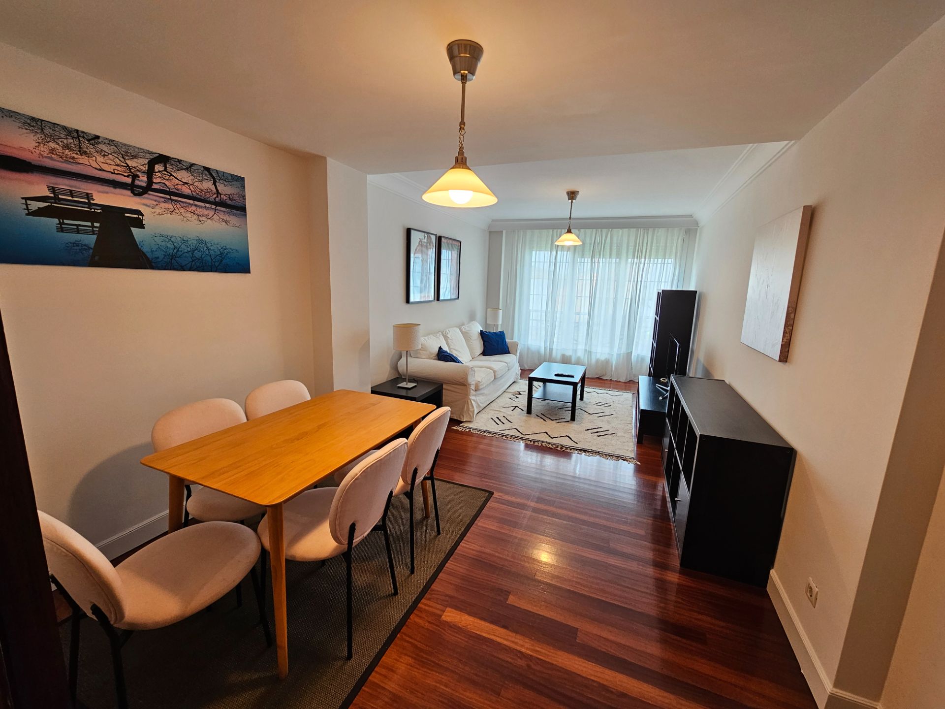 Living room of Flat to rent in Plentzia  with Heating, Storage room and Furnished