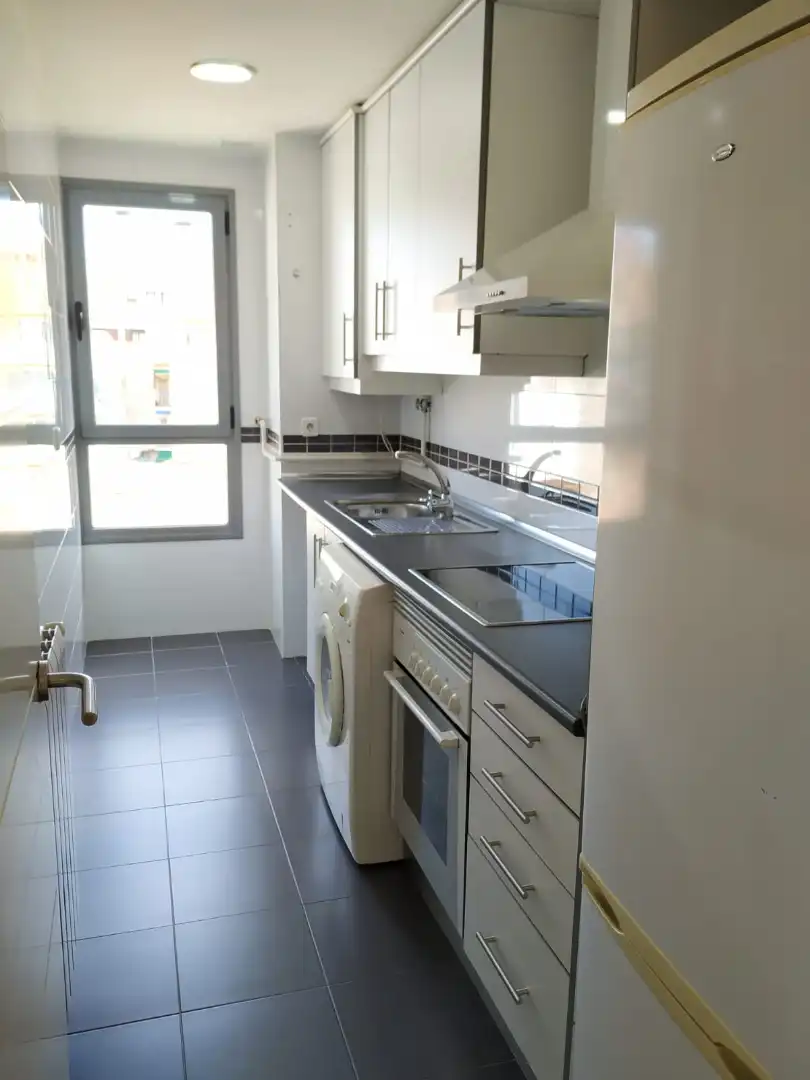 Kitchen of Flat for sale in Madrid  with Air Conditioner, Heating and Storage room