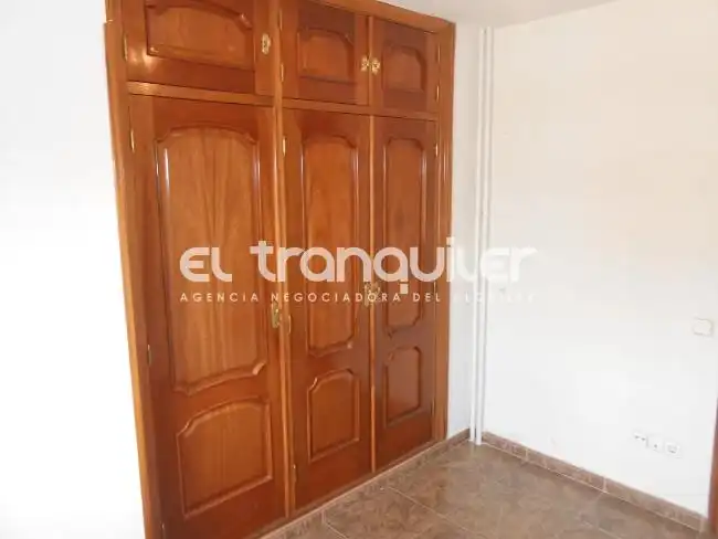 Schlafzimmer von Wohnung zur Miete in Madrid mit Terrasse