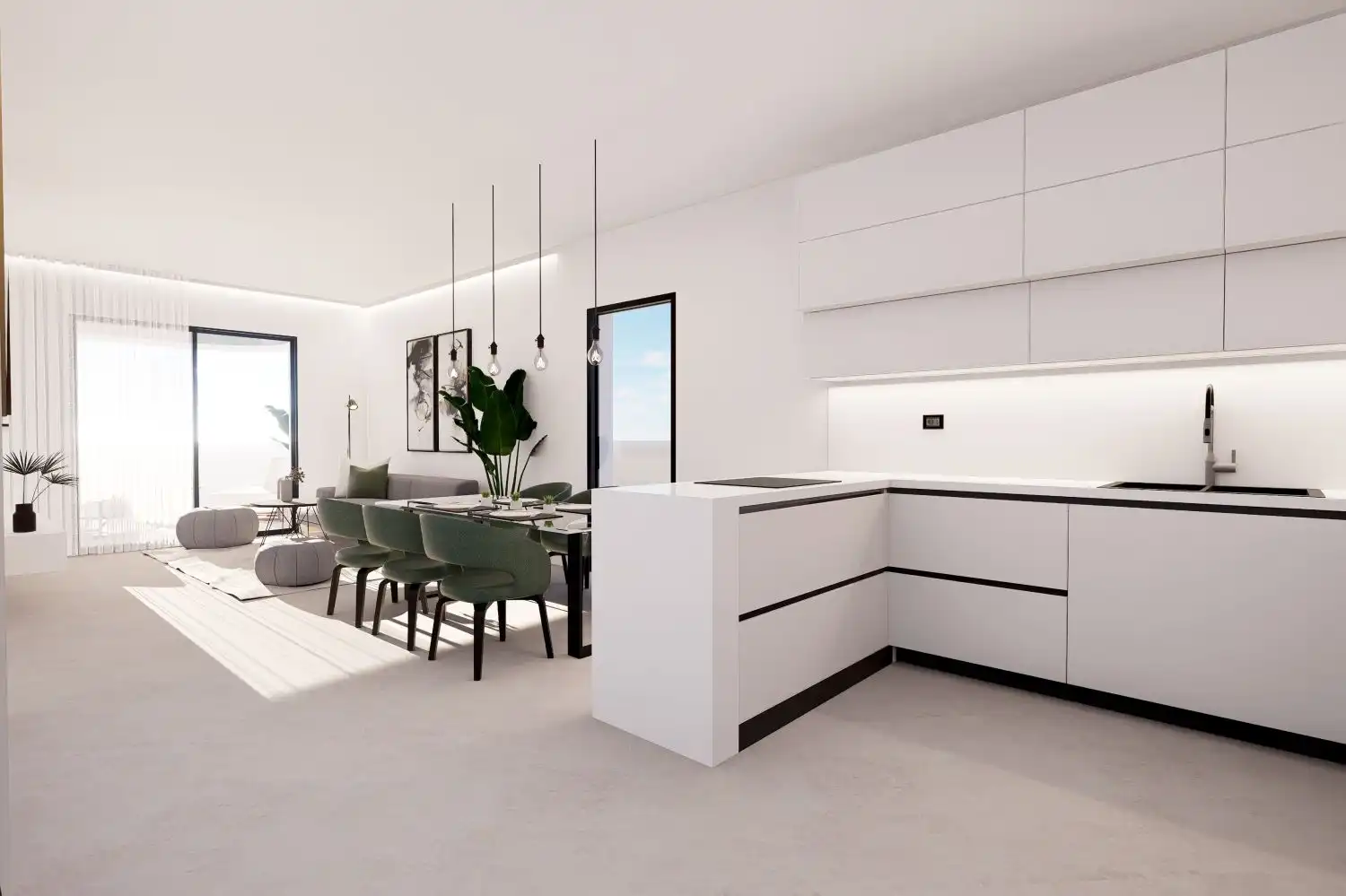 Appartement avec piscine à vendre à Balcón de Finestrat - Terra Marina, imagen 6