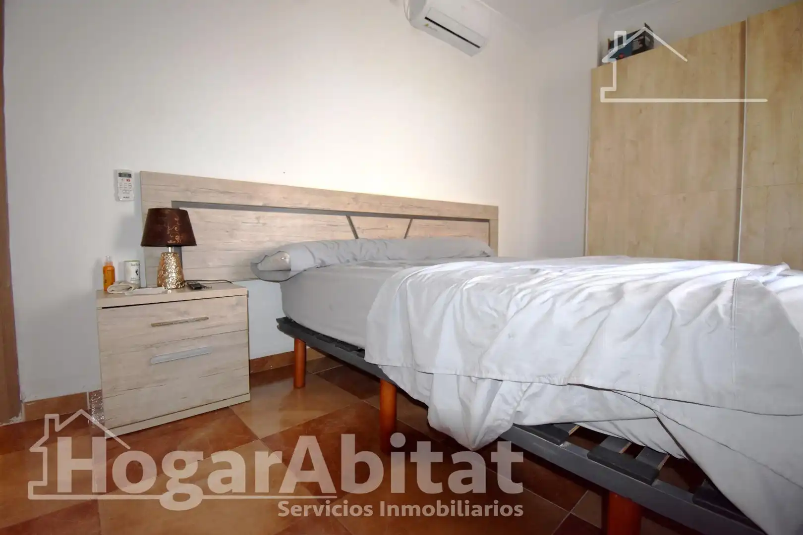 Schlafzimmer von Wohnung zum Verkauf in Alzira mit Klimaanlage, Heizung und Terrasse