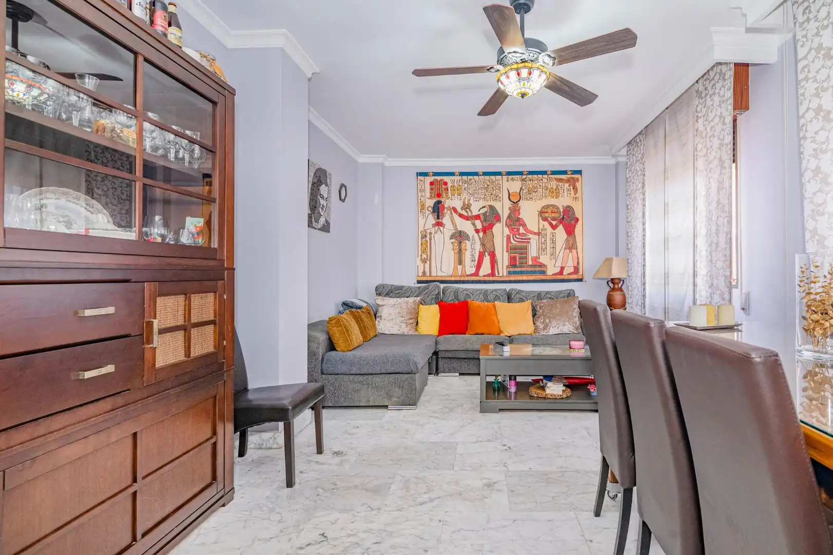 Wohnzimmer von Haus oder Chalet zum Verkauf in Maracena mit Terrasse, Möbliert und Balkon