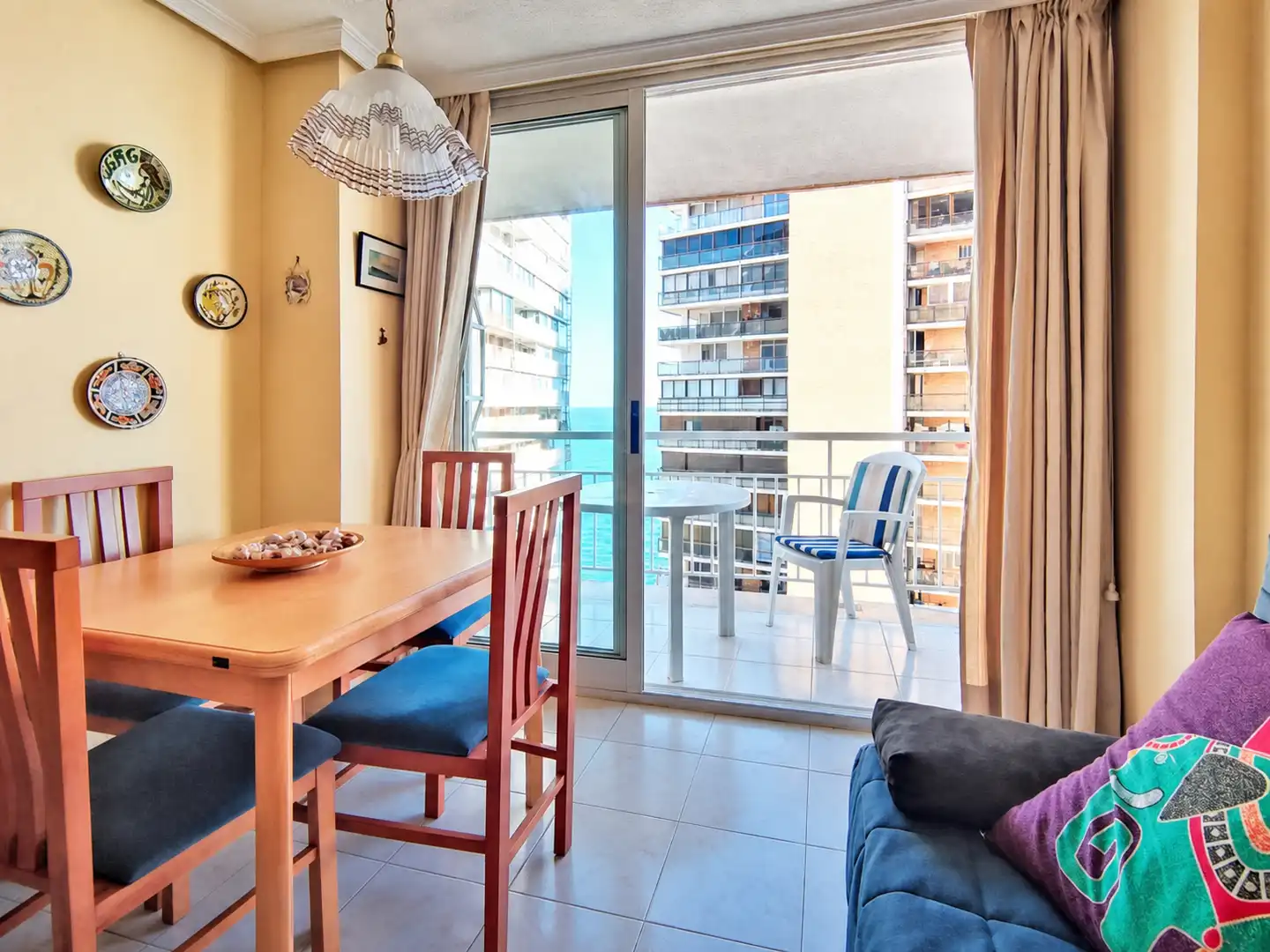 Terrasse von Wohnung zur Miete in Alicante / Alacant mit Möbliert