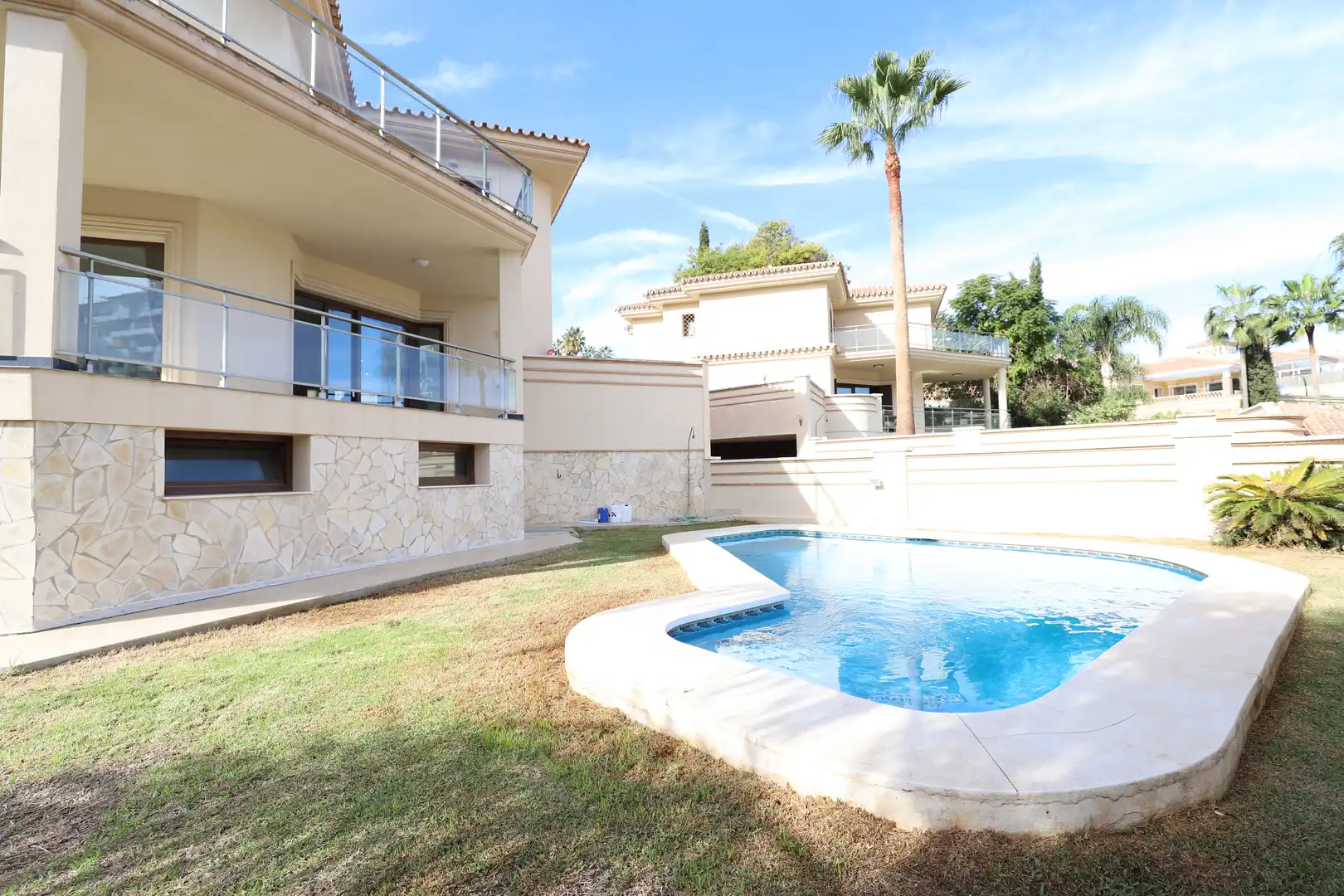 Swimming pool of Houses for rent in Mijas  with Air Conditioner, Heating and Terrace