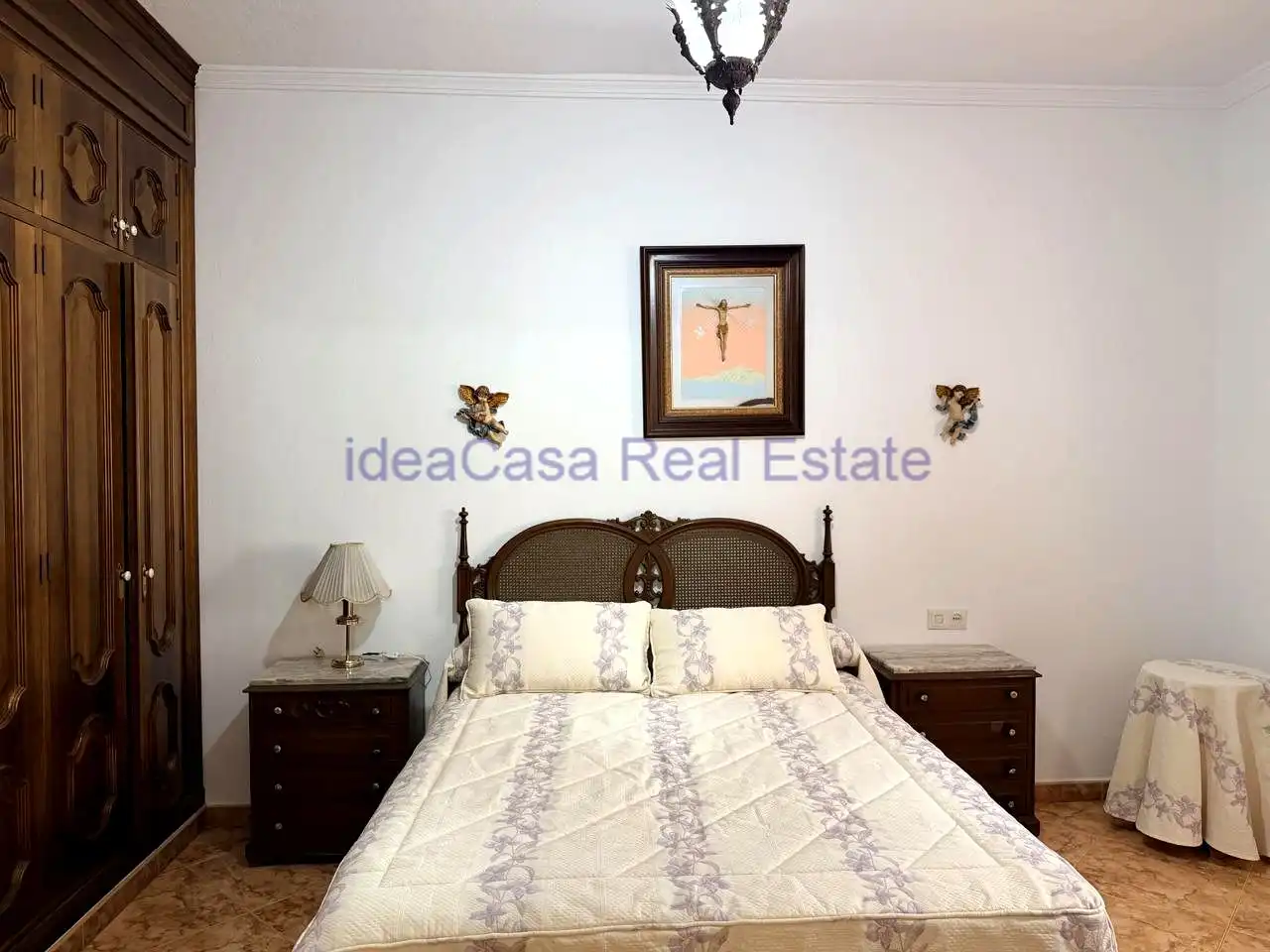 Dormitori de Casa o xalet de lloguer en Málaga amb Aire condicionat, Terrassa i Moblat