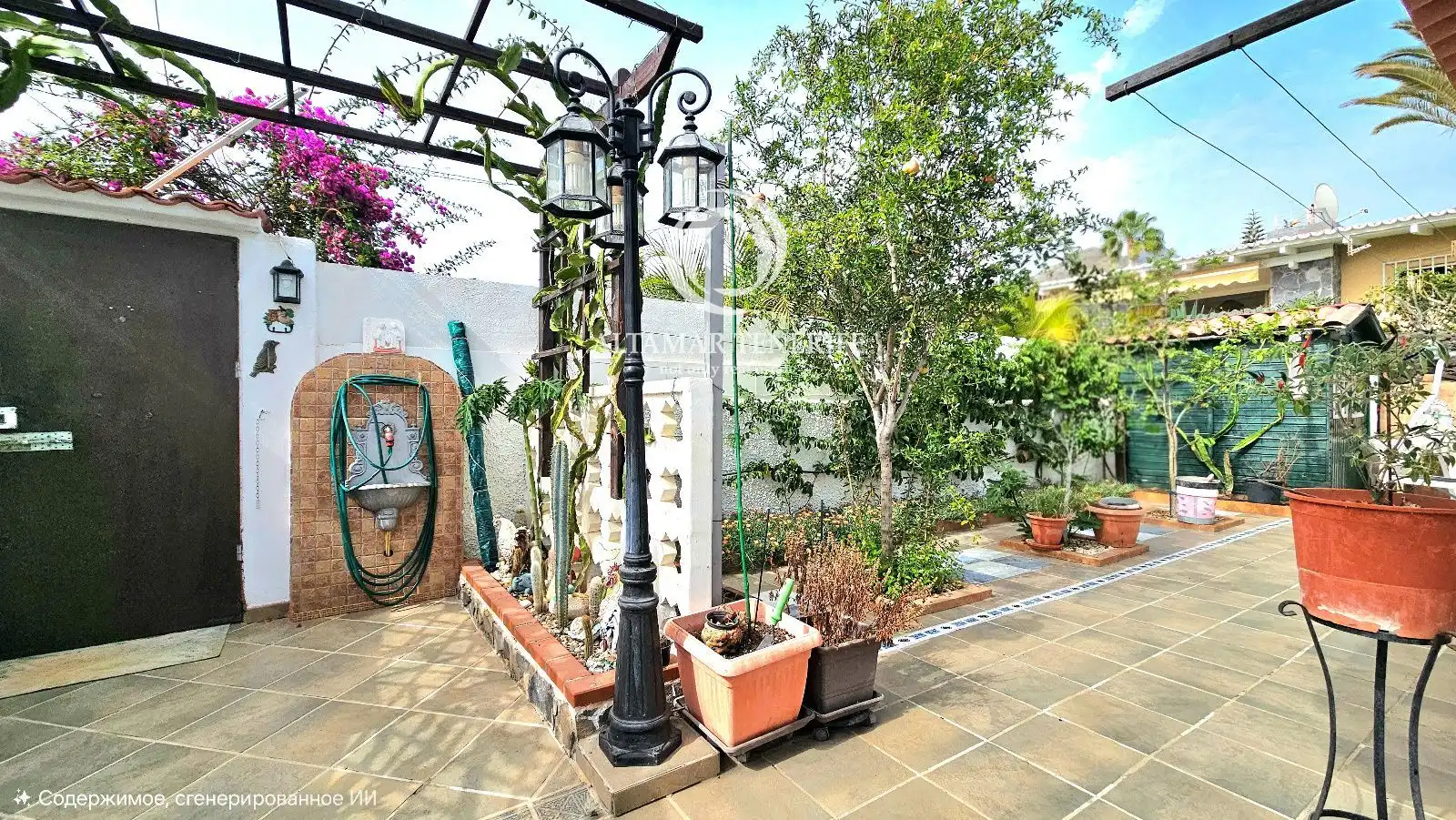 Garden of Houses for sale in Costa Adeje