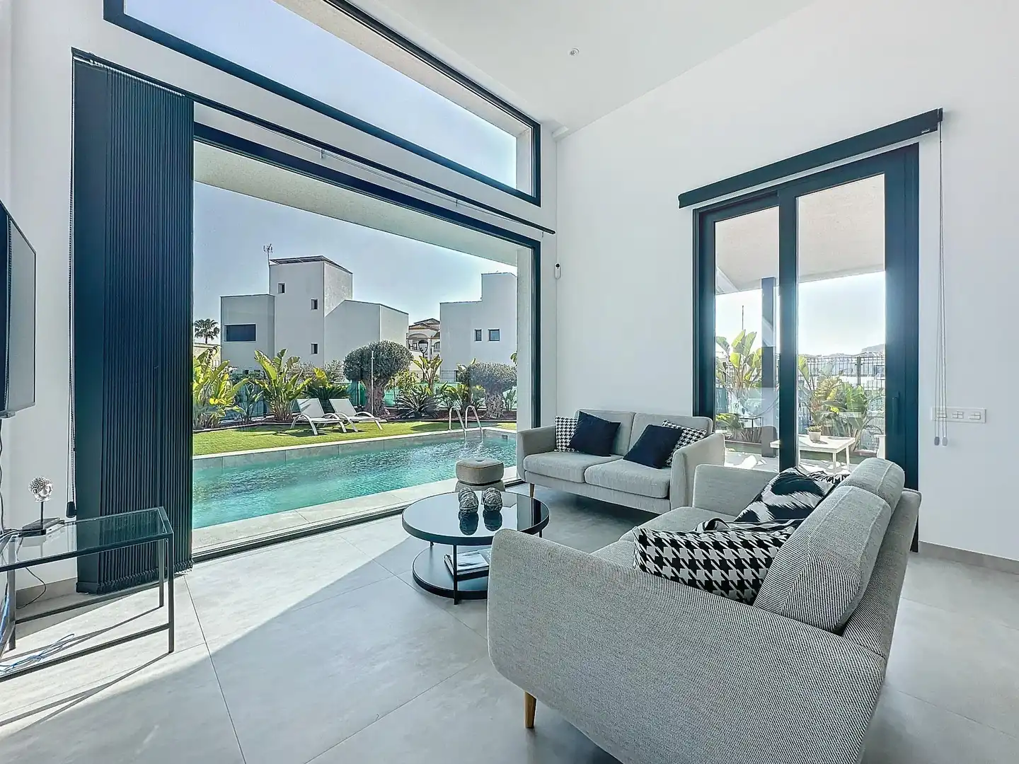 Living room of Houses for sale in Vera  with Air Conditioner, Heating and Private garden