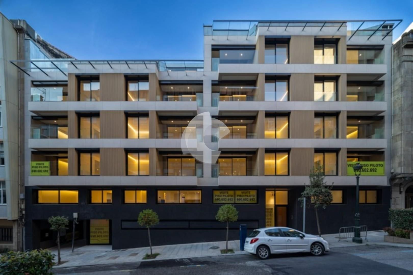 Exterior view of Flat to rent in Vigo 