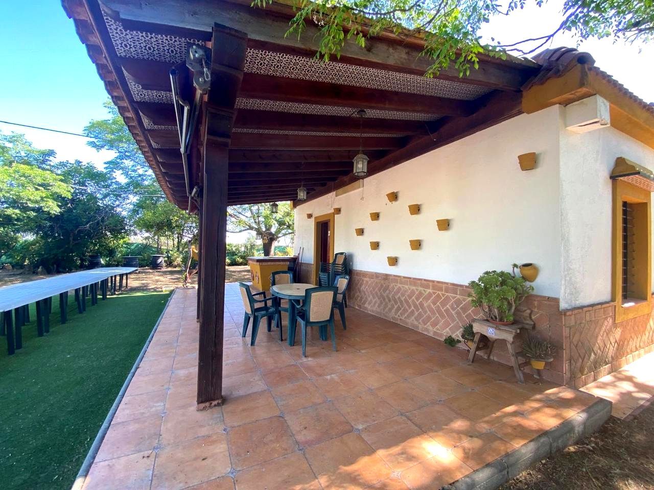 Terrace of House or chalet for sale in Alcalá de Guadaira  with Private garden, Terrace and Swimming Pool