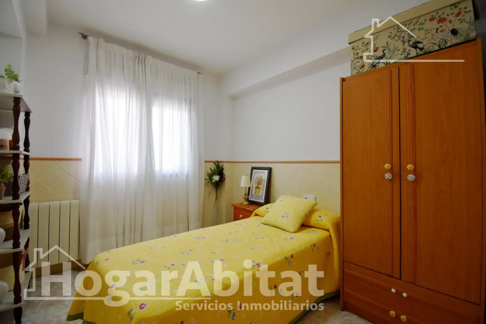 Bedroom of Flat for sale in Bellreguard  with Heating, Terrace and Furnished