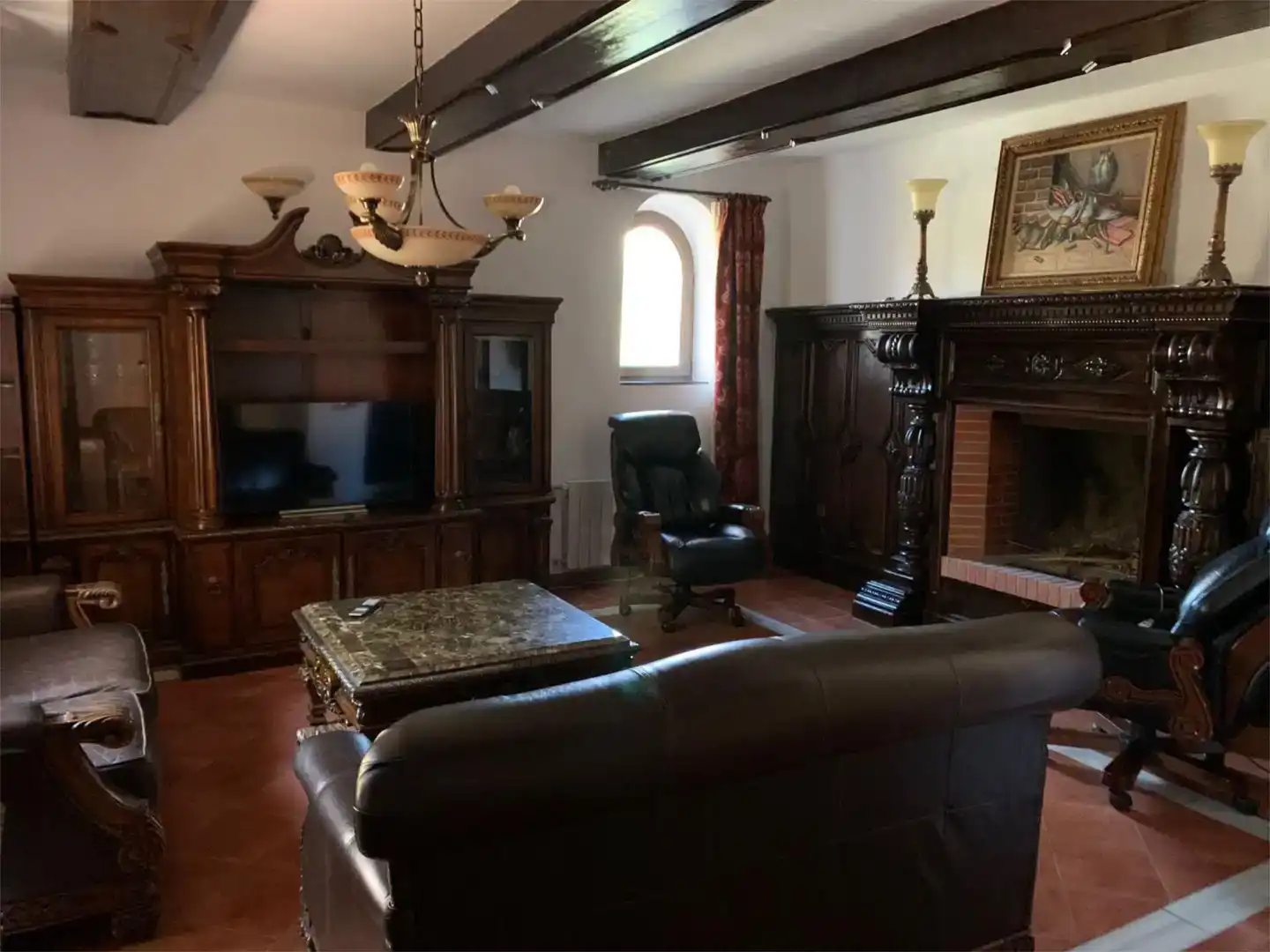 Sala d'estar de Pis en venda en Villa de Otura amb Aire condicionat, Jardí privat i Parquet