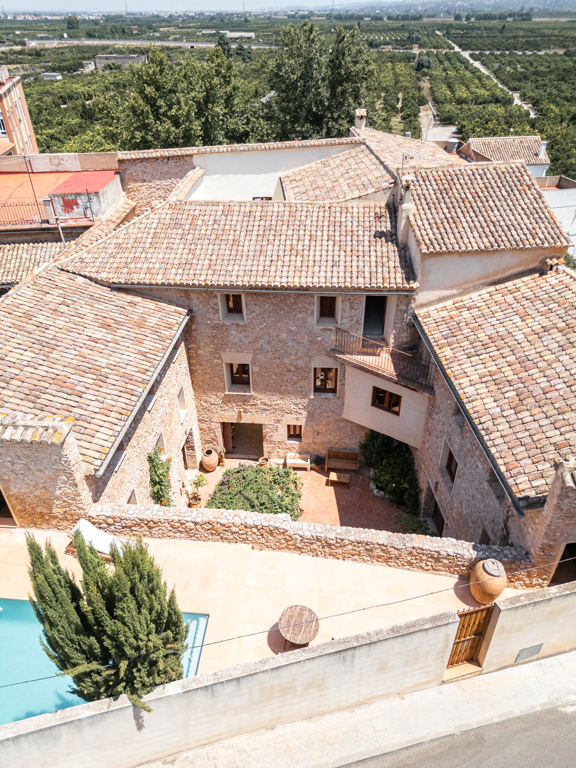 Vista exterior de Casa o xalet en venda en Manuel amb Aire condicionat, Calefacció i Parquet