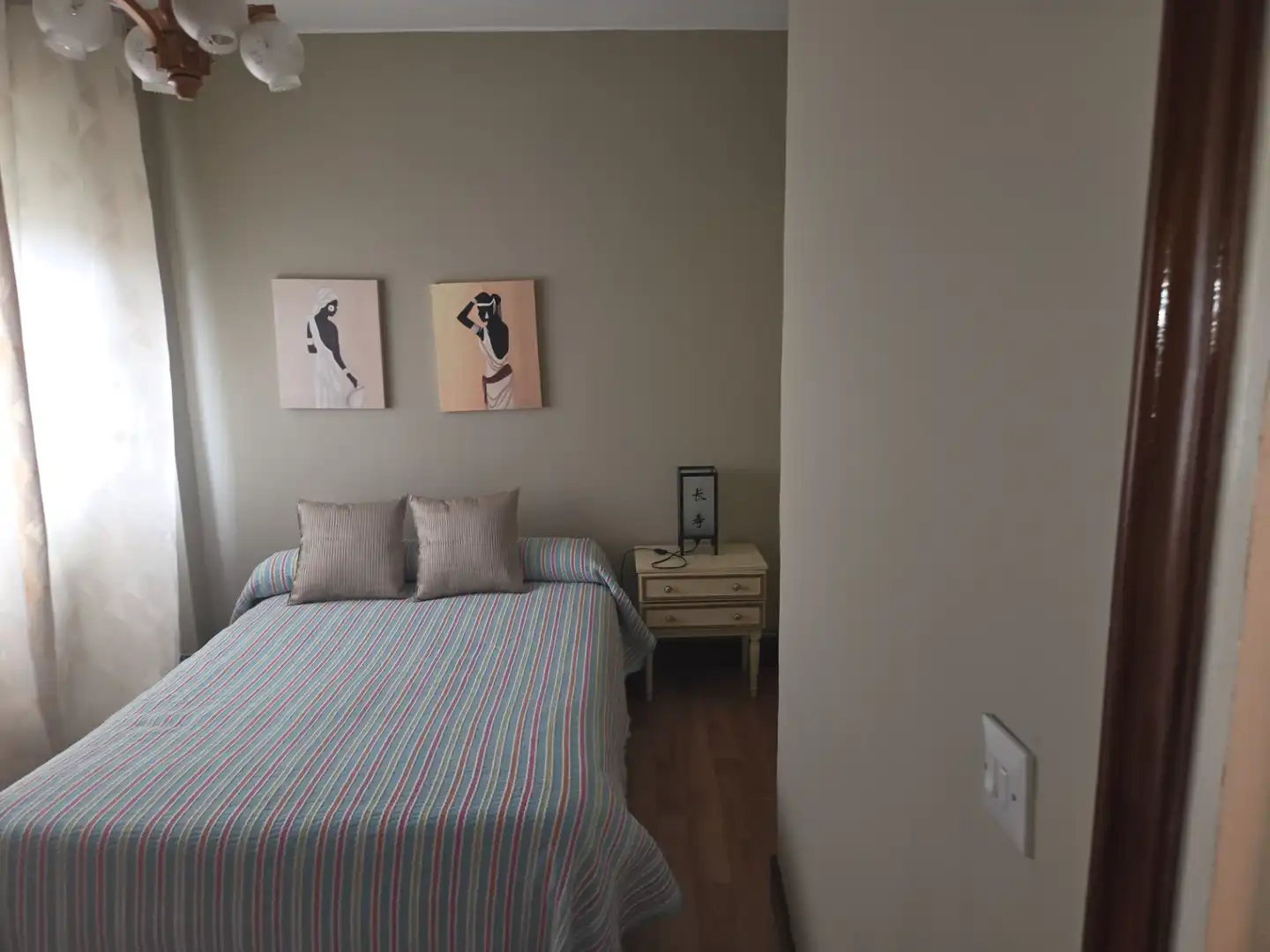 Bedroom of Houses for sale in Meneses de Campos  with Heating, Parquet flooring and Furnished