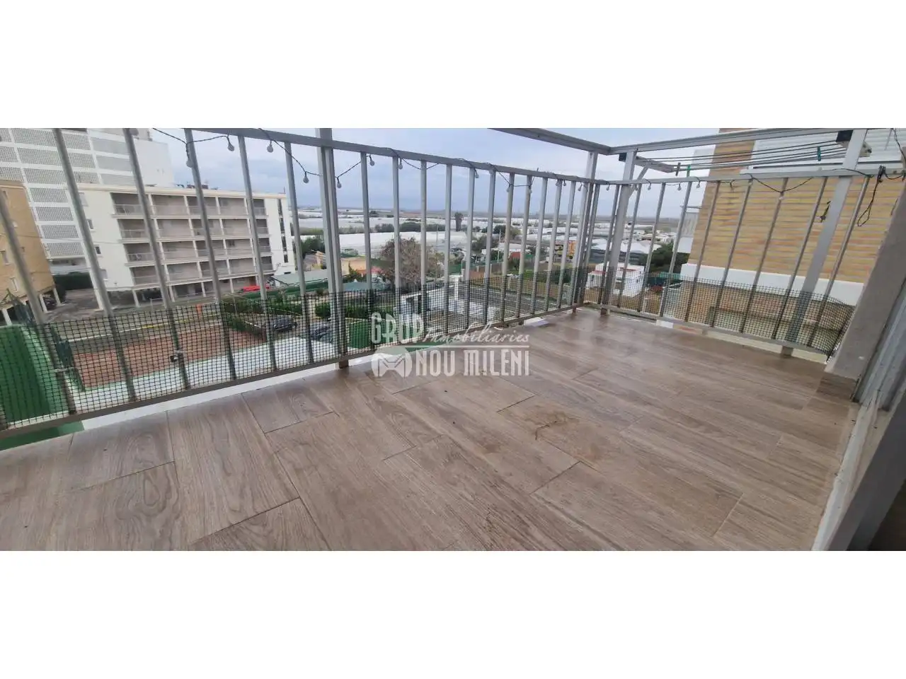 Terraza de Piso de alquiler en Valencia con Terraza, Amueblado y Balcón
