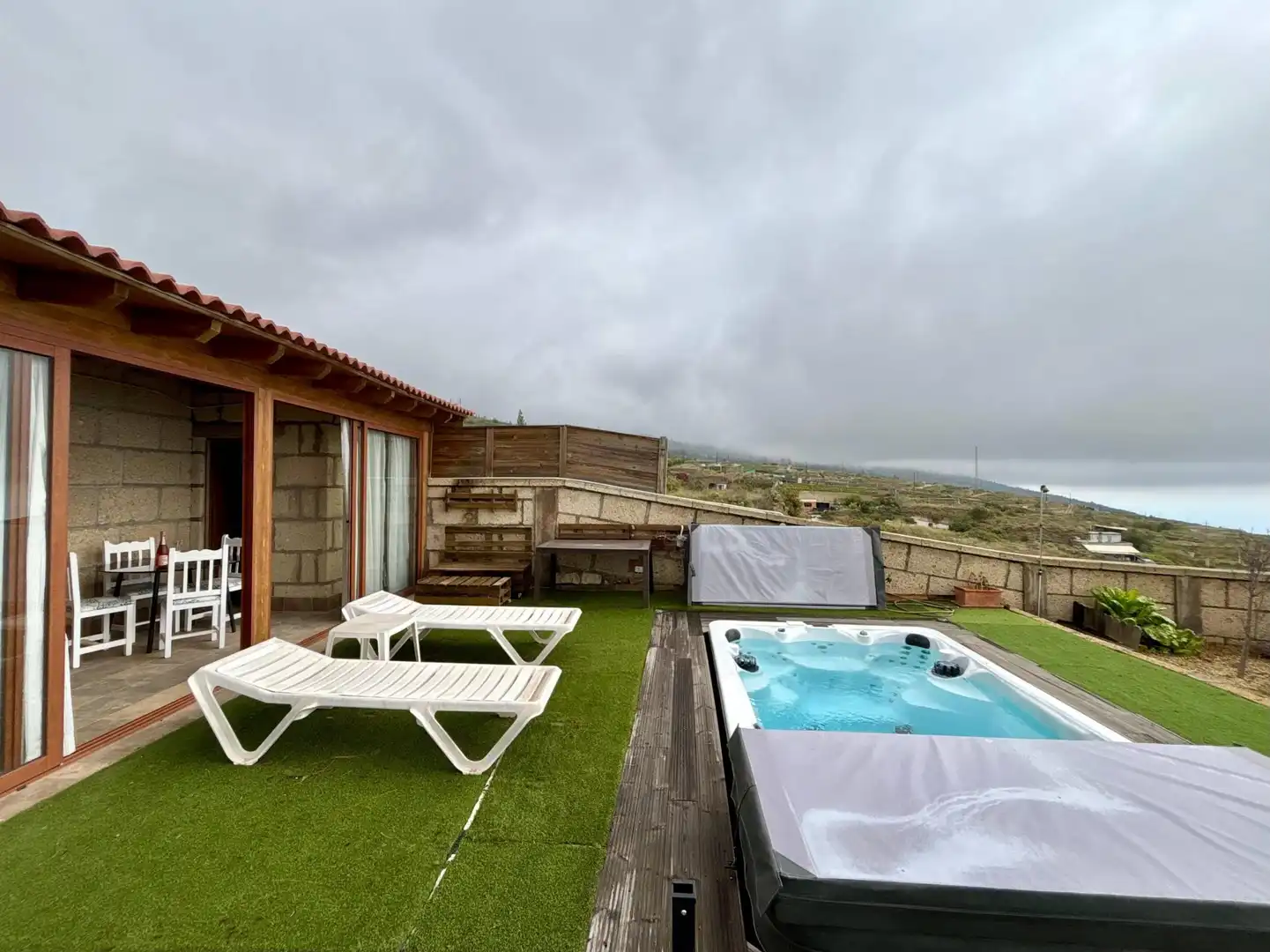 Terraza de Finca rústica en venta en Fasnia con Trastero, Piscina y Amueblado