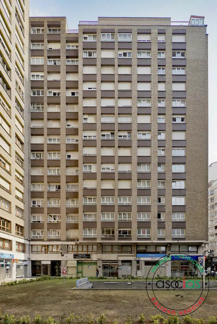 Exterior view of Flat for sale in Gijón   with Heating