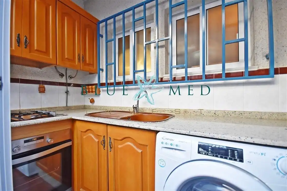 Cuina de Dúplex en venda en Mazarrón amb Aire condicionat, Terrassa i Traster