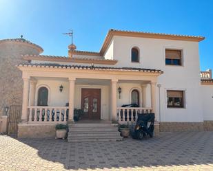 Vista exterior de Casa o xalet en venda en Calpe / Calp amb Aire condicionat, Jardí privat i Piscina