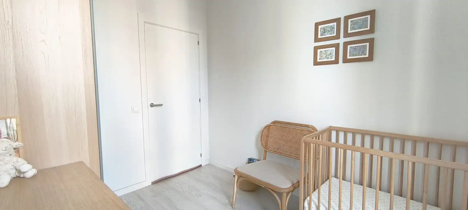 Schlafzimmer von Wohnung zum Verkauf in L'Hospitalet de Llobregat mit Klimaanlage, Heizung und Parkett