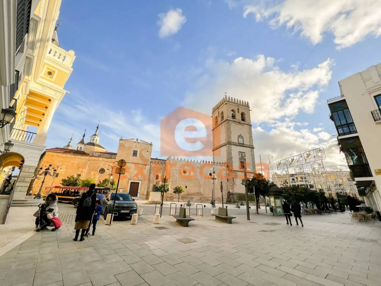 Exterior view of Apartments for sale in Badajoz  with Air Conditioner and Heating