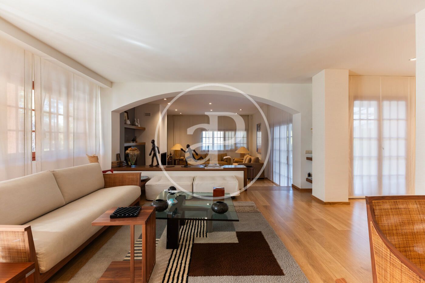 Living room of House or chalet for sale in Chiva  with Air Conditioner, Heating and Private garden