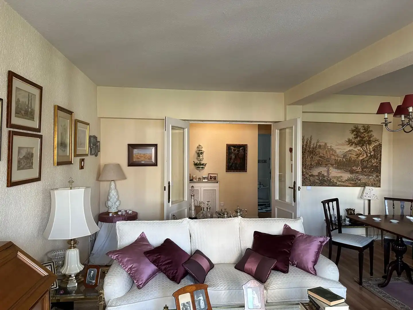 Wohnzimmer von Wohnung zum Verkauf in Ciudad Real mit Klimaanlage, Heizung und Terrasse