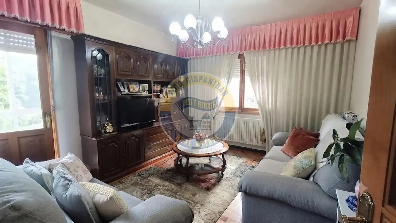 Sala de estar de Casa o chalet en venta en Vigo  con Calefacción y Amueblado